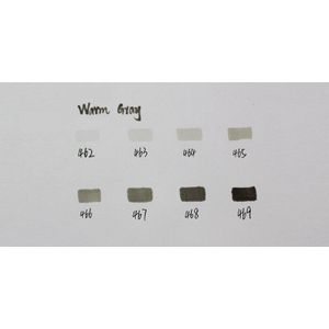 Finecolour EF102 Zachte Borstel Professionele Schets Double-Ended Alcohol Gebaseerde Inkt Grijs Serie 8 Kleuren Art Markers