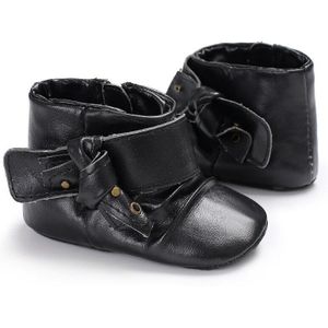 Winter Warm Baby Meisje Pu Lederen Schoenen Lace-Up Soft Bont Schoenen Prewalker Wandelschoenen Peuter Baby Jongens Schoenen Winter laarzen Voor Baby