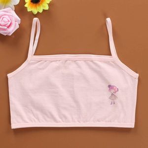 5Pcs Tienermeisjes Ondergoed Draadloze Kids Training Beha Training Bras Kinderen Puberteit Ondergoed 8-16 Jaar Meisjes Bras