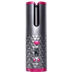 Draadloze Automatische Haar Krultang Draagbare Draadloze Usb Oplaadbare Krultang Keramische Curler Wand Auto Roterende Styling Tools
