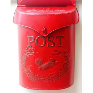 Verontruste - Yu2021HP20 - Brievenbus - Wanddecoratie - Metaal