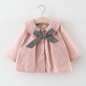 Vfochi Baby Girl Trench Coat Windjack Mode Roze Jas Kinderkleding Herfst Peuter Baby Meisjes Bovenkleding Geul