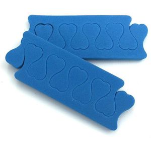 2 Stks/partij Zachte Spons Foam Vinger Teenseparators Nail Arts Salon Pedicure Manicure Nail Gereedschap
