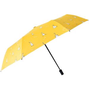 Cartoon Mode Vrouwen Paraplu Anti Uv Zwarte Coating Zon Vrouwelijke Strand Paraplu Automatische Sombrilla Paraplu Voor Kinderen E7