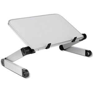 Mini Laptop Stand Tafel Opvouwbare Laptop Stand Ergonomische Schoot Bureau Voor Bed Hoogte Verstelbare Hoek Bureau Sofa Bureau Wit