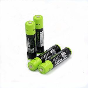 ZNTER 1.5 V AAA oplaadbare batterij 600 mAh USB oplaadbare lithium-polymeer batterij snel opladen via Micro USB kabel