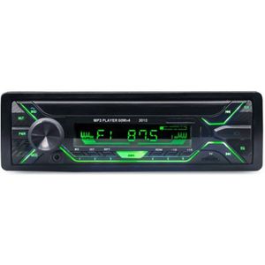 Auto Stereo Radio,Mp3 Audio Speler Single Din,Bluetooth Audio En Hand-Free Bellen, ingebouwde Microfoon Usb-poort Aux-In