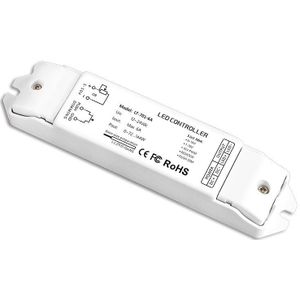 0-10V Led Dimmen Driver Lage Spanning; DC12-24V Ingang; 6A * 1CH Uitgang Pwm Push Knop Dimbare Intelligente Power Drive