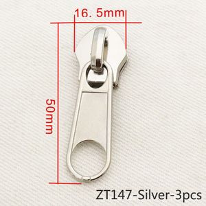 3M 10 # Nylon Code Rits 3 Pcs/3 Paar 10 # Rits Schuifregelaar Self-Cut Nylon coil Zip Lock Gat Silder Hoofd Diy Bagage Reparatie Accessoire