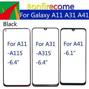 10 Stuks \ Veel Voor Samsung Galaxy A11 A115F A115M A31 A315F A315G/L A315N A41 Front Touch Panel lcd Display Out Glass Cover Lens