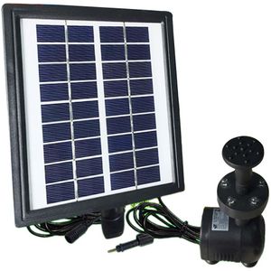 2.8 W Led Solar Waterpomp Staande Dompelpomp Water Fontein Voor Vijver Aquarium Fonteinen Uitloop Tuin Patio