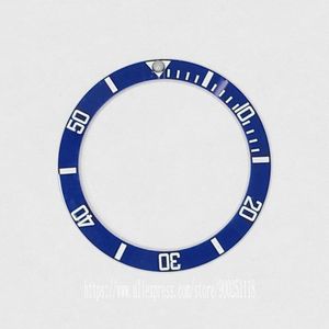 Zwart/Blauw/Groen Heren Horloges Vervangen Accessoires Horloge Gezicht Keramische Bezel Insert Voor 40Mm Submariner Automatische 38mm 06