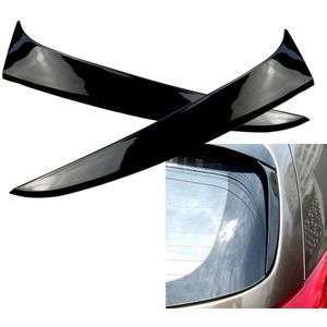 Auto Achterruit Spoiler Side Wing Trim Cover Voor Kia Sportage R Glossy Black Abs