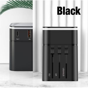 Baseus Quick Charge 3.0 Usb Lader Universele Travel Adapter Usb C Pd QC3.0 Snel Opladen Internationale Plug Socket