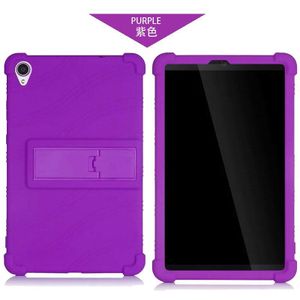 Case Voor Lenovo Tab M8 TB-8705F TB-8705N Stand Soft Silicon + Pc Cover Voor Lenovo Tab M8 Tb-8505 Tablet Shell capa + Film + Stylus