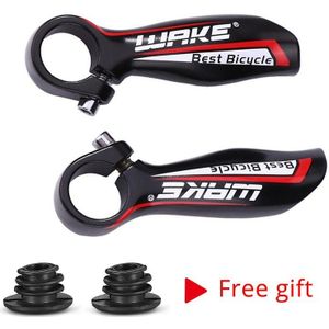 Wake 22.2Mm Mtb Handle Bar End 1 Paar Kleine Auxiliary Stuur Aluminium Mountain Road Fiets Handvat Bar Hoorns 110Mm