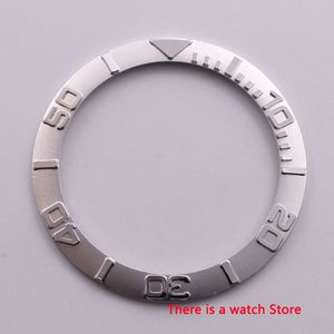 38 Mm Rvs Zilver Goud Horloge Bezel Insert Voor 40 Mm Automatische Horloges