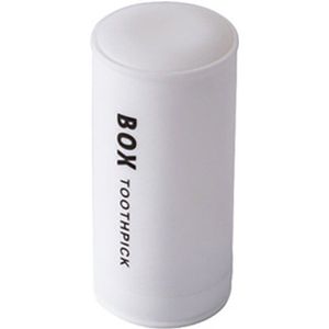 Automatische Pop-Up Tandenstoker Houder Creatieve Druk Type Cartridge Wattenstaafje Stok Opslag Jar Restaurant Tandenstoker Box Servies