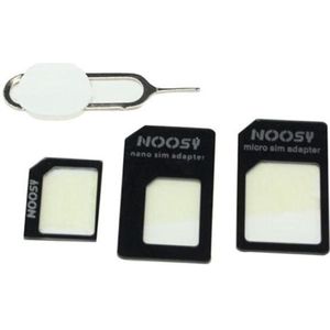 4 In 1 Converteren Nano Sim-kaart Naar Micro Standaard Adapter Voor Iphone Voor Samsung 4G Lte Usb Draadloze router