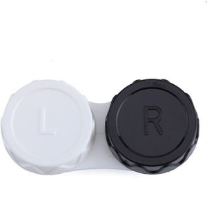 1Pc Praktische Mini Transparant Draagbare Contact Lens Case Vrouwen Contact Lens Container Voor Reizen Kit Houder Contactlenzen Doos