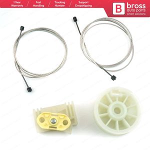 Bross Auto-onderdelen BWR367 Elektrische Ruitbediening Regulator Reparatie Kit Linker Achterdeur Voor Opel Meriva 2003 Gemaakt in Turkije