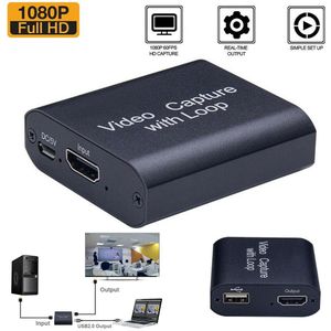 Hdmi Video Capture Card Screen Record Usb 2.0 1080P Game Capture Streamer Apparaat Conferentie NC99