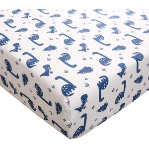 Ingericht Crib Sheet, Flanel Wieg Laken Zacht En Ademend Voor Standaard Peuter Matras, 28 ""X 52"", Jongens & Meisjes Wit Grijs