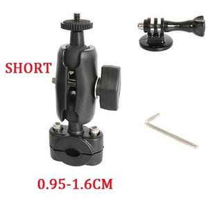 Voor GoPro 8 Motorfiets Stuur Houder Yi 4K Achteruitkijkspiegel RAM Mount voor Sony SJCAM EKEN go pro DJI osmo Actie Camera Accessoire