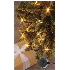 Blachere Flicker Light - Pilotable Par Smartphone - 96 Led Blanc Chaud-L 6 M-Cã ¢ Ble noir-31V-Enceinte 2W 833317