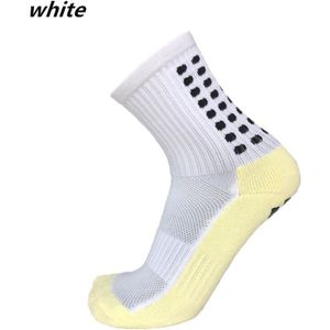 Mannen Sport Sokken Dikke Handdoek Bodem Mannen Mid-Buis Doseren Antislip Voetbal Sokken Basketbal Sokken sport Kousen Rood