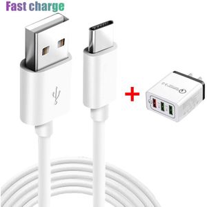 Type C Kabel Tupe C Kabel Voor Samsung S10 S9 S8 Plus Note 9 8 Supercharge USB-C Kabels Voor Huawei mate20 Mate30 P30 Pro 5A Cabo