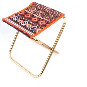 Outdoor Vouwkruk Aluminiumlegering Volwassen Mini Draagbare Barbecue Vissen Stoel Trein Bankje Kleine Maza Camping Wandelen Ultralight