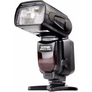 ZOMEi ZM430 Professionele Handleiding Speedlite Zaklamp met Lcd-scherm Harde Flash Diffuser GN56 voor Canon Nikon DSLR Camera