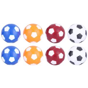 8 stks Mini Kleurrijke Tafel Voetbal Voetballen Vervanging Ballen Tafelblad Spel Bal 36mm Mini Voetbal