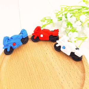 1X Creatieve cartoon locomotief styling gum kinderen briefpapier prijzen kawaii schoolspullen papelaria