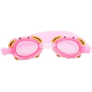 Kinderen Zwemmen Bril Cartoon Kids Zwemmen Caps Ear Plug Professionele Vis Krab Eyewear Arena Waterdichte Zwembril