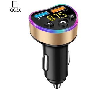 Hart Vorm Snelle Autolader Fm-zender Bluetooth Dual Usb Mobiele Auto Telefoon Snel Opladen MP3 Tf Card Muziek Auto kit