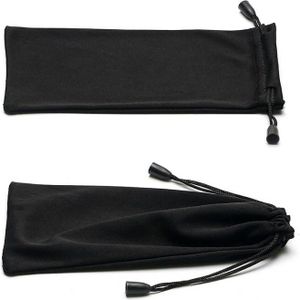 1Pcs Mannen Vrouwen Portable Zonnebril Protector Travel Pack Pouch Brillenkoker Zwarte Rits Harde Doos Eyewear Accessoires