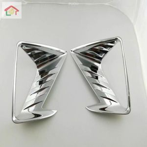 Fit Voor Toyota RAV4 Auto Mistlamp Lamp Cover Stickers Molding Bezel Styling Chrome Abs Accessoires 2 Stks/set