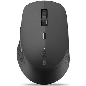 Rapoo M300G Stille Draadloze Muis Multi-Mode Bluetooth Mouse Draagbare Optische Muizen Met Ergonomisch Ondersteuning Tot 3 apparaten