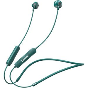 Originele Lenovo SH1 Draadloze Koptelefoon Bluetooth 5.0 Headset IPX5 Waterdichte Magnetische Nekband Oordopjes Sport Koptelefoon Met Mic