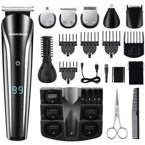 Haar Trimmer 12-In-1 Multifunctionele Volwassen Kinderen Huishoudelijke Professionele Tondeuses Usb Oplaadbare Waterdichte Haar trimmer