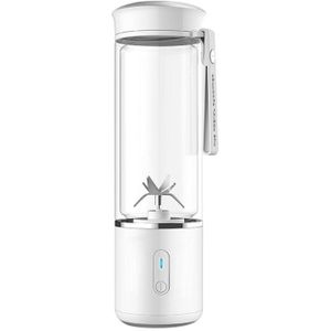 500Ml Draagbare Juicer, Elektrische Fruitpers Glas Smoothie Maker Usb Oplaadbare Blenders Mixer Voor Home Reizen