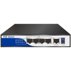 5-10/100 mbps rj45 switch poe 802.3af 4 poort voeding 15.5 w for a ip camera nvr ip telefoon wifi access point poe switch