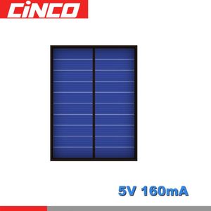 Poly Panel Solar 5V 0.8W 160mA Standaard Epoxy Monokristallijn Silicium Diy Batterij Power Lading Module Mini Solar Cell speelgoed