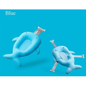 Baby Innerlijke Cartoon Walvis Baby Bad Pad Pasgeboren Draagbare Anti-Slip Douche Kussen Opvouwbare Babybadje Mat 0-12 Maanden 58*46.5Cm