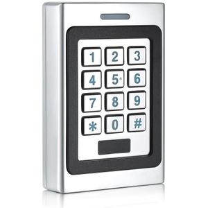Waterdichte IP67 Rfid 125Khz/13.56Mhz Toegangscontrole Kaartlezer Keypad Metal Beveiliging Toegangsdeur Reader Wiegand 26/34 uitgang