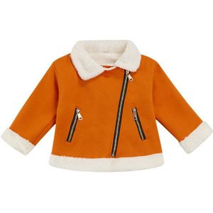 0-36months Unisex Baby Warm Jas Baby Jongens Lange Mouwen Winter Revers Jas Met Steekzakken Baby Meisjes Dikke Warme Bovenkleding