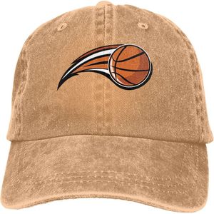 Vintage Unisex Verstelbare Trucker Cap Voor Volwassen Basketbal Clip Art Vector Bal Bal Logo Game