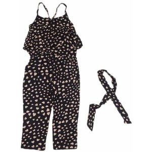 Kids Meisjes Liefde Hart Bandjes Rompertjes Jumpsuits Stuk Broek Kleding BFOF